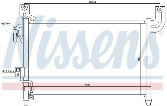 Condenser, air conditioning 94729 Nissens, Image 6