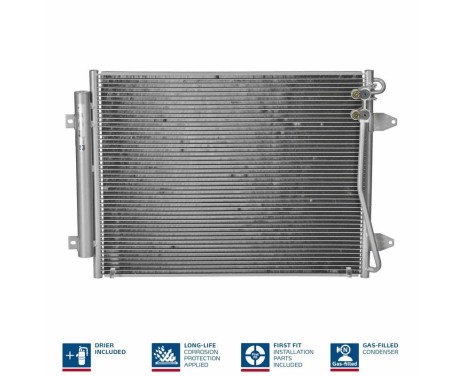 Condenser, air conditioning 94832 Nissens, Image 8