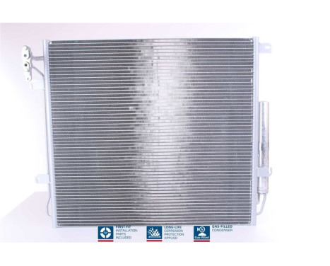 Condenser, air conditioning 94839 Nissens, Image 3