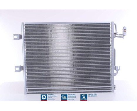 Condenser, air conditioning 94858 Nissens, Image 7