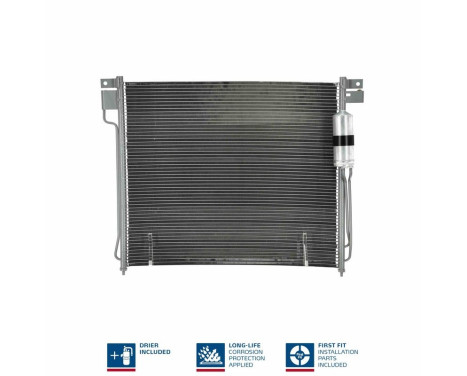 Condenser, air conditioning 94879 Nissens, Image 3