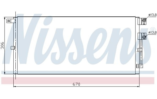 Condenser, air conditioning 94916 Nissens, Image 6