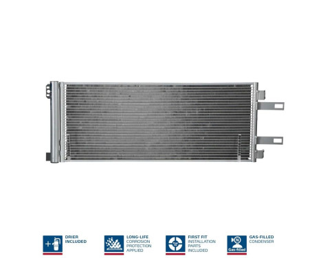 Condenser, air conditioning 94986 Nissens, Image 3