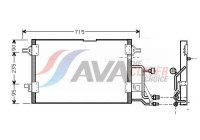 Condenser, air conditioning AI5116 Ava Quality Cooling