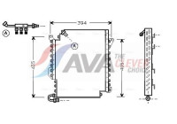 Condenser, air conditioning AI5119 Ava Quality Cooling
