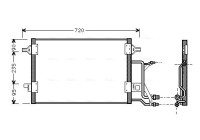 Condenser, air conditioning AI5176 Ava Quality Cooling