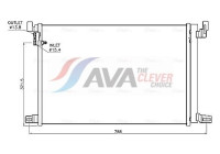 Condenser, air conditioning AI5459D Ava Quality Cooling