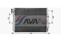 Condenser, air conditioning AU5346D Ava Quality Cooling