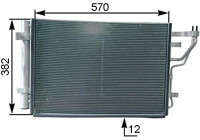 Condenser, air conditioning BEHR *** PREMIUM LINE ***