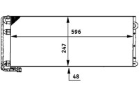 Condenser, air conditioning BEHR *** PREMIUM LINE ***