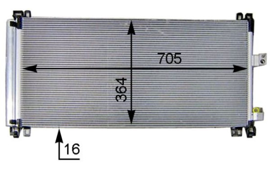 Condenser, air conditioning BEHR *** PREMIUM LINE ***, Image 4
