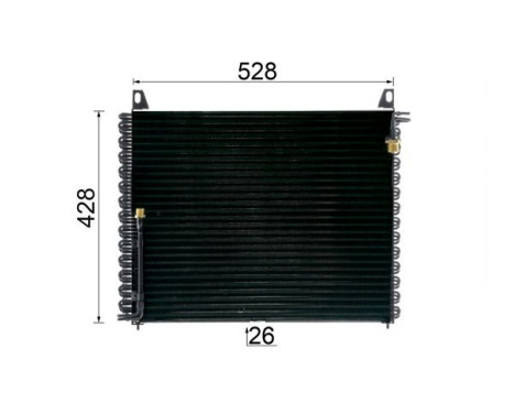 Condenser, air conditioning BEHR *** PREMIUM LINE ***, Image 12