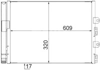 Condenser, air conditioning BEHR