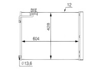 Condenser, air conditioning BEHR