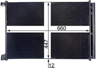 Condenser, air conditioning BEHR