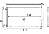 Condenser, air conditioning BEHR