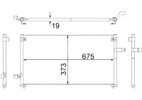 Condenser, air conditioning BEHR