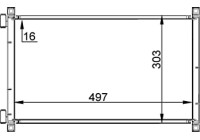 Condenser, air conditioning BEHR