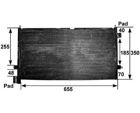 Condenser, air conditioning BEHR