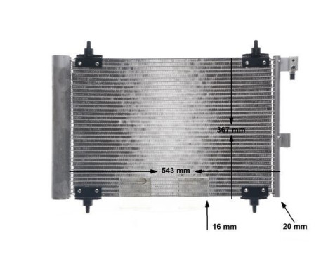 Condenser, air conditioning BEHR, Image 3