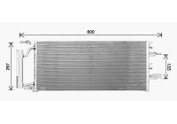 Condenser, air conditioning BW5607D Ava Quality Cooling