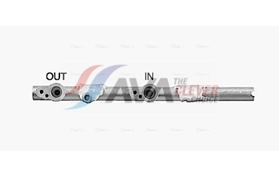 Condenser, air conditioning BW5607D Ava Quality Cooling, Image 2