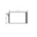 Condenser, air conditioning BWA5267D Ava Quality Cooling, Thumbnail 2