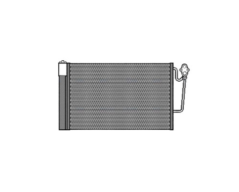 Condenser, air conditioning BWA5363D Ava Quality Cooling