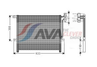 Condenser, air conditioning BWA5369 Ava Quality Cooling