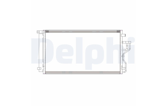 Condenser, air conditioning CF20290 Delphi