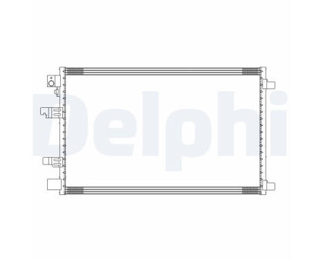 Condenser, air conditioning CF20310 Delphi, Image 2