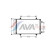 Condenser, air conditioning CNA5263D Ava Quality Cooling, Thumbnail 2