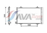 Condenser, air conditioning CNA5274D Ava Quality Cooling