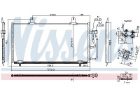 Condenser, air conditioning **CORROSION PROTECTION & NITROGEN FILLING** 940987 Nissens