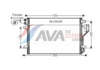 Condenser, air conditioning CR5106 Ava Quality Cooling