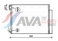 Condenser, air conditioning DAA5011D Ava Quality Cooling