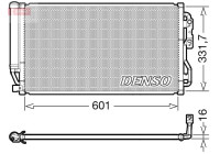 Condenser, air conditioning DCN05035 Denso