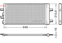 Condenser, air conditioning DCN05104 Denso