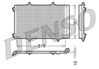 Condenser, air conditioning DCN07013 Denso