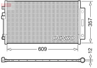 Condenser, air conditioning DCN09004 Denso