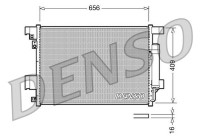 Condenser, air conditioning DCN21001 Denso