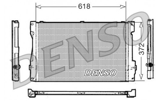 Condenser, air conditioning DCN33006 Denso