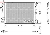 Condenser, air conditioning DCN33012 Denso
