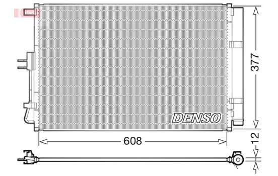 Condenser, air conditioning DCN43003 Denso