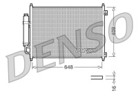 Condenser, air conditioning DCN46001 Denso