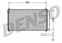 Condenser, air conditioning DCN50022 Denso