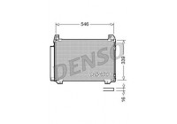 Condenser, air conditioning DCN50025 Denso