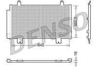 Condenser, air conditioning DCN51005 Denso