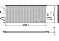 Condenser, air conditioning DCN99053 Denso