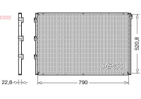 Condenser, air conditioning DCN99078 Denso